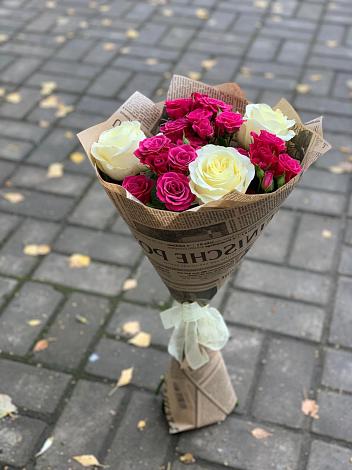 Букет цветов из: Розы в Абрамовке
